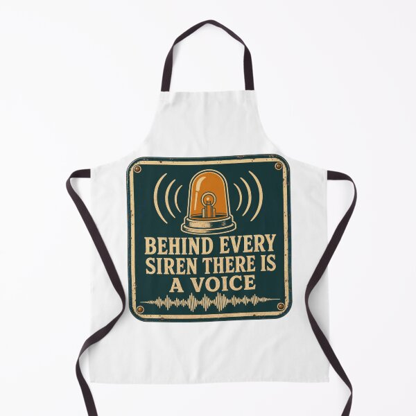 Item preview, Behind Every Siren There Is A Voice Dispatcher designed and sold by BoosterShop.