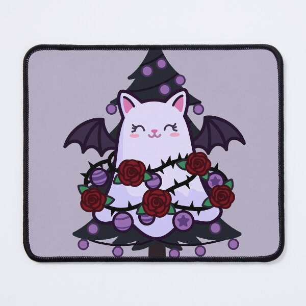 Item preview, Gothmas Ghost Cat: Creepy-Cute Christmas designed and sold by Odd-jack.