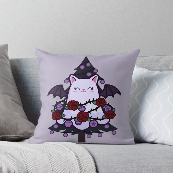 Item preview, Gothmas Ghost Cat: Creepy-Cute Christmas designed and sold by Odd-jack.