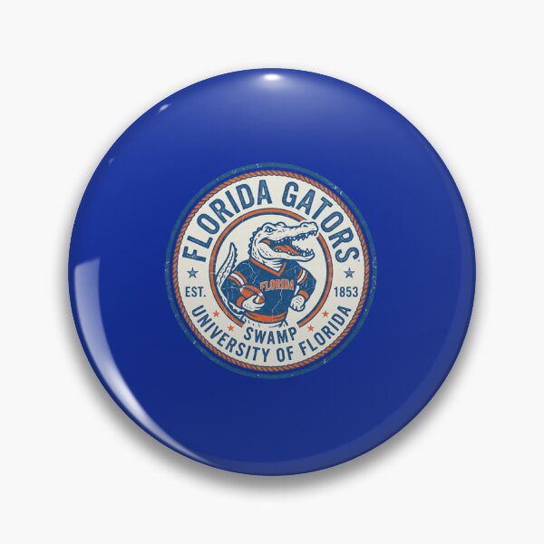 Item preview, Vintage Retro Florida Gators Mascot Stamp Seal designed and sold by RusXimenia.