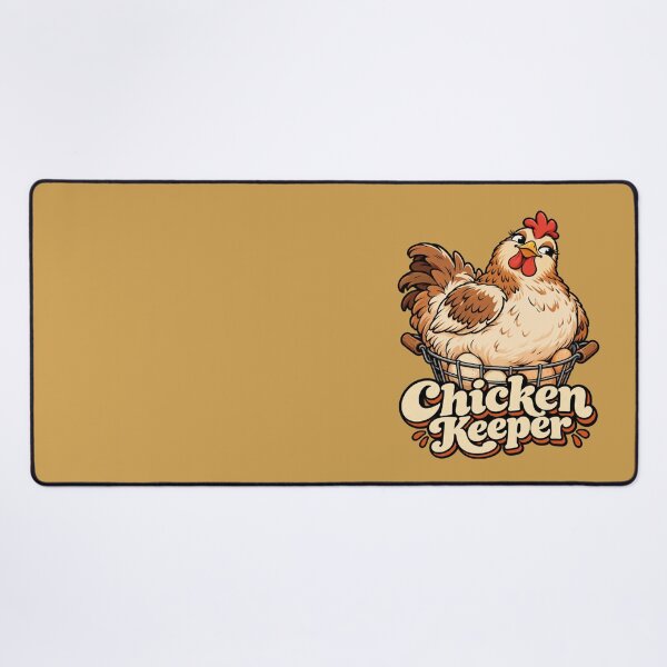 Item preview, Chicken Keeper - Cute Backyard Hen & Egg Basket designed and sold by sekrecja.