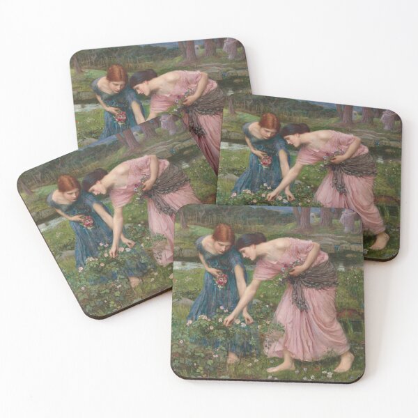 Item preview, Gather ye Rosebuds while ye may (1909) - John William Waterhouse designed and sold by SALON DES ARTS.