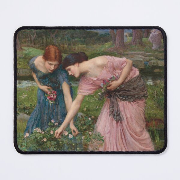 Item preview, Gather ye Rosebuds while ye may (1909) - John William Waterhouse designed and sold by SALON DES ARTS.