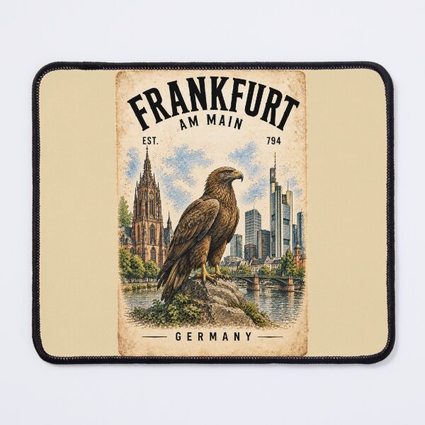 Item preview, Frankfurt Vintage Germany Eagle designed and sold by CUBE2024.