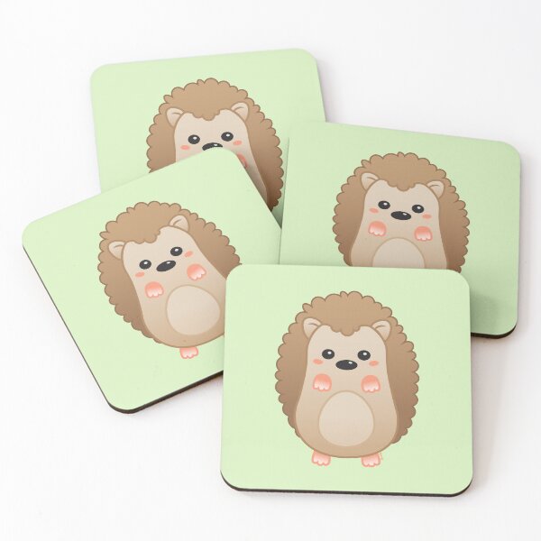 Item preview, Cute Pastel Baby hedgehog - Kawaii Chibi illustration designed and sold by Agamaji.