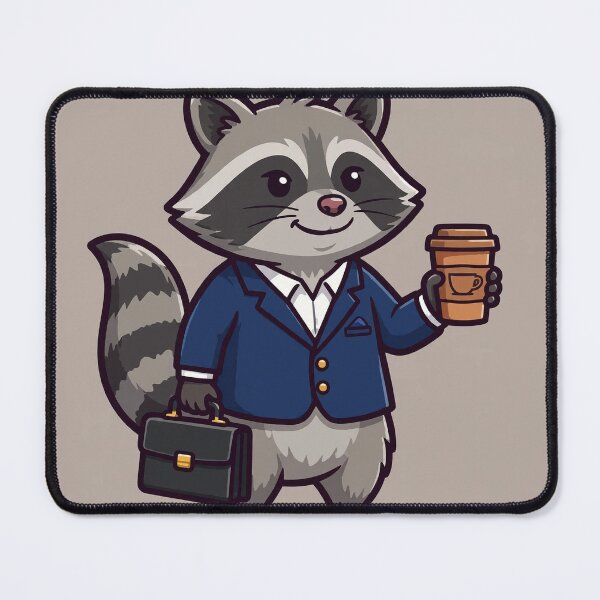 Item preview, Trash Panda CEO: Raccoon Business Executive designed and sold by Odd-jack.