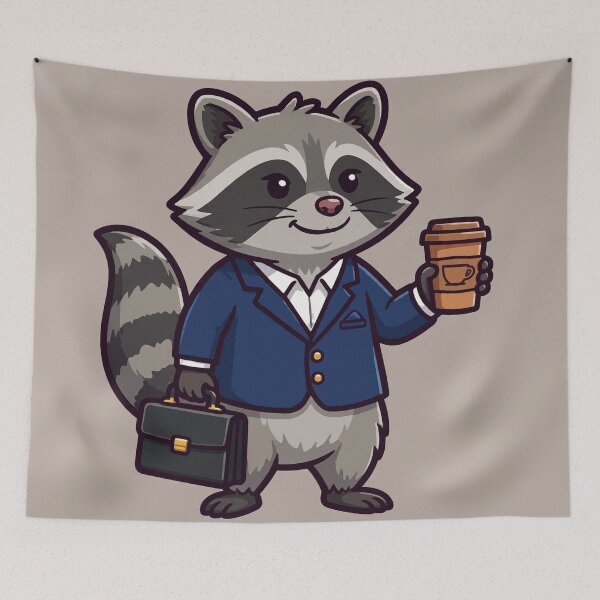 Item preview, Trash Panda CEO: Raccoon Business Executive designed and sold by Odd-jack.