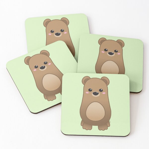 Item preview, Cute Pastel Baby Bear - Kawaii Chibi illustration designed and sold by Agamaji.