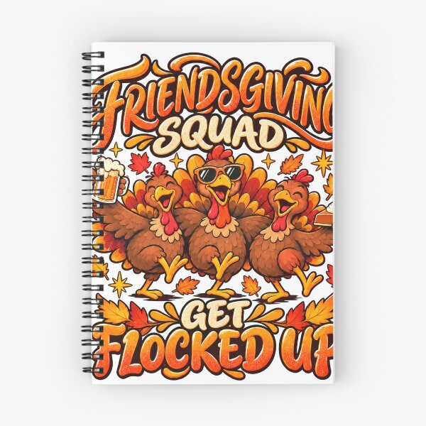 Item preview, Friendsgiving Squad Get Flocked Up Turkeys designed and sold by KireVeronica.