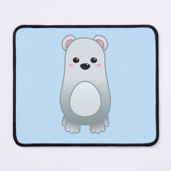 Item preview, Cute Pastel Baby polar bear - Kawaii Chibi illustration designed and sold by Agamaji.