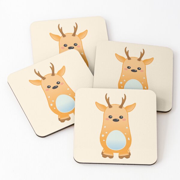 Item preview, Cute Pastel Baby Deer - Kawaii Chibi illustration designed and sold by Agamaji.