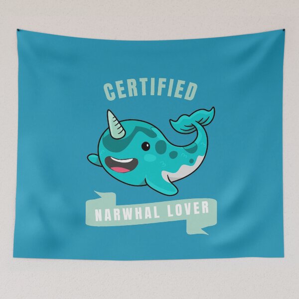 Item preview, Certified Narwhal Lover designed and sold by GasconyPassion.