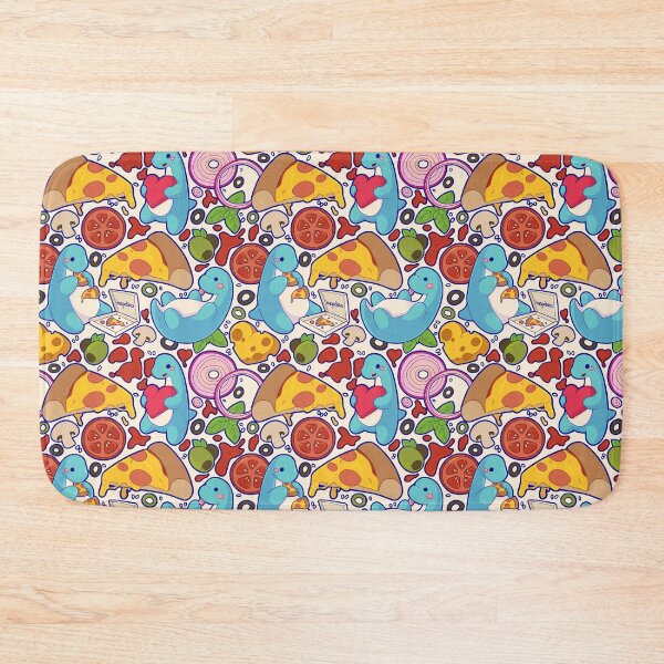 Item preview, hugadino Pizza Pattern, Dinosaur, Dino designed and sold by hugadino.