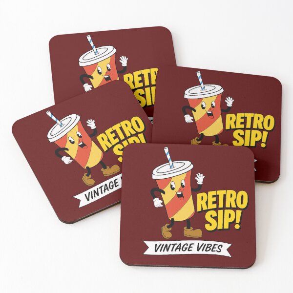 Item preview, Retro Sip and Smile designed and sold by connormur.