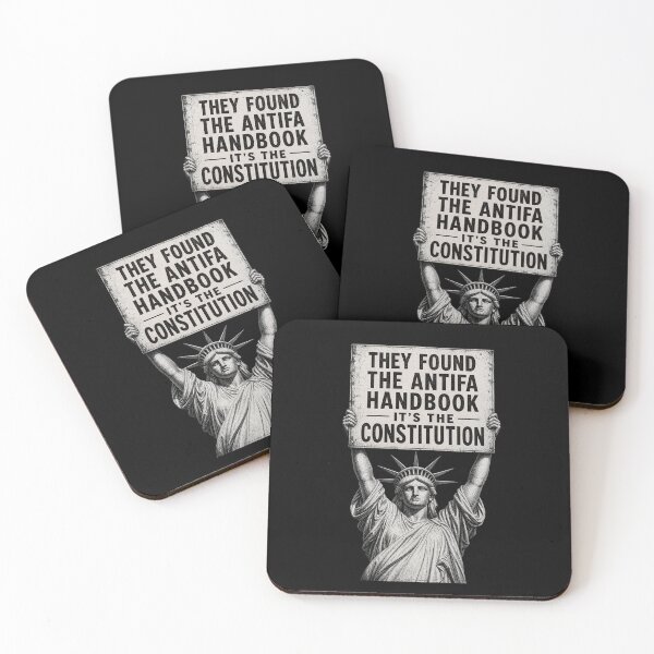 Item preview, Liberty Holding Constitution Sign Sarcastic Political Satire Vintage Statue Graphic designed and sold by Fatherday.