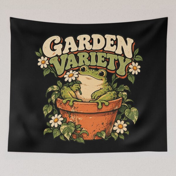 Item preview, Garden Variety Frog - Cute Frog Gardener & Plant Lover designed and sold by sekrecja.