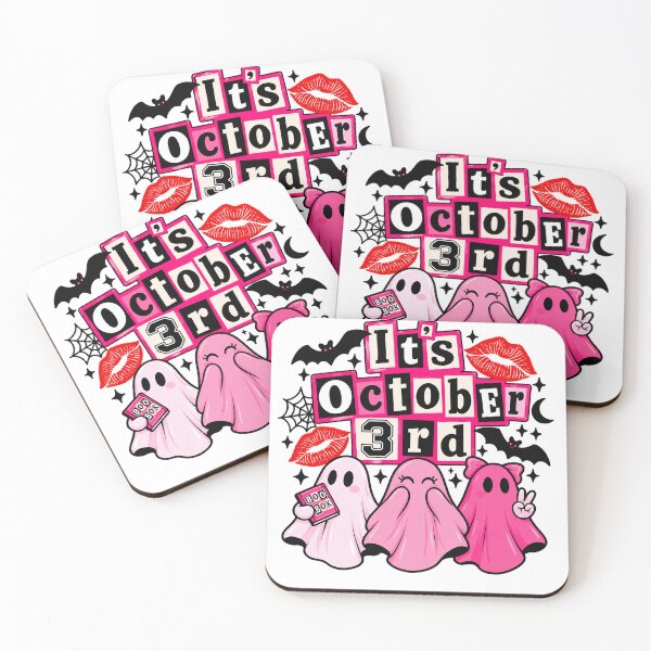 Item preview, It’s October 3rd Pink Ghost Squad designed and sold by KireVeronica.