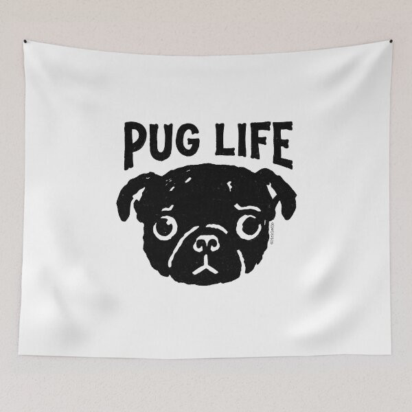 Item preview, PUG LIFE designed and sold by PickledjoArt.
