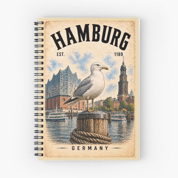 Item preview, Hamburg Vintage Germany Seagull designed and sold by CUBE2024.