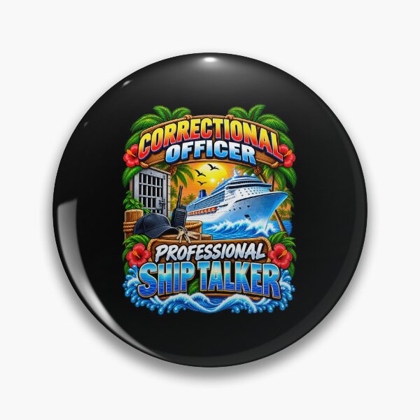 Item preview, Correctional Officer Professional Ship Talker Cruise designed and sold by fungear.