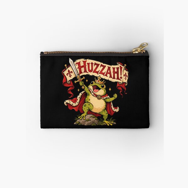 Item preview, Huzzah Frog Knight - Medieval Frog with Sword designed and sold by sekrecja.
