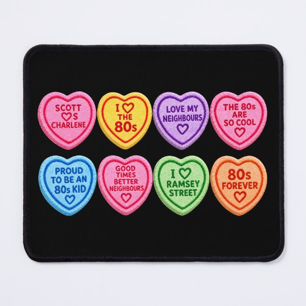 Item preview, Neighbours Scott and Charlene Love Hearts designed and sold by Imemewell.