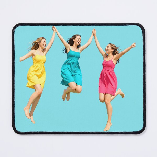 Item preview, Three Women Jumping designed and sold by MagicCrystal.