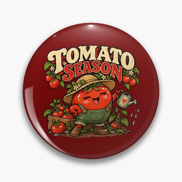 Item preview, Tomato Season - Cute Tomato Gardener Growing Tomatoes designed and sold by sekrecja.