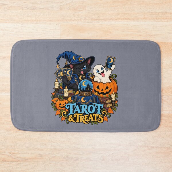 Item preview, Tarot & Treats – Mystic Black Cat Halloween designed and sold by Aimetoi.