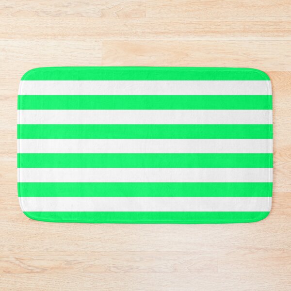 Item preview, Light Green Horizontal Stripes Minimalist Color Block Pattern designed and sold by Jeallan Designs.