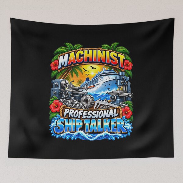Item preview, Machinist Professional Ship Talker Cruise Vacation designed and sold by fungear.