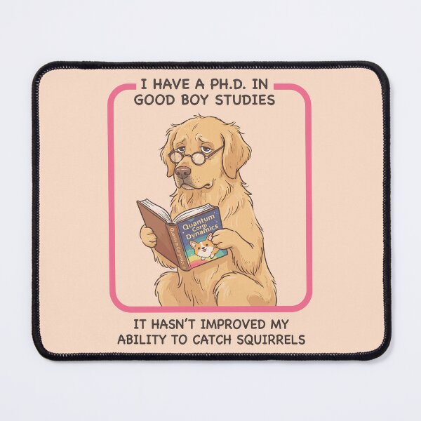 Item preview, Academic Golden Retriever designed and sold by Amir Faysal.