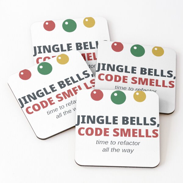 Item preview, Funny Programmer Christmas Design, Jingle Bells Code Smells, Developer Holiday Gift designed and sold by byork215.
