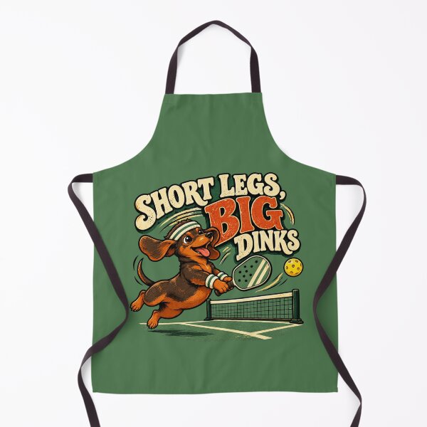 Item preview, Dachshund Pickleball - Short Legs Big Dinks Wiener Dog designed and sold by sekrecja.