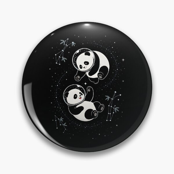 Item preview, Space Pandas Yin Yang - Cute Cosmic Astronaut Panda T-Shirt designed and sold by Eagle Vision Designs.