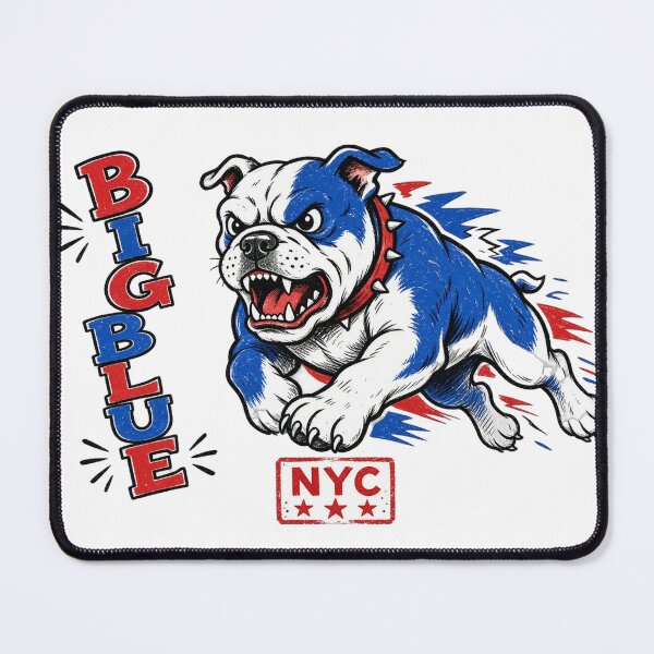 Item preview, Big Blue Dog Flash designed and sold by PhillySportz.