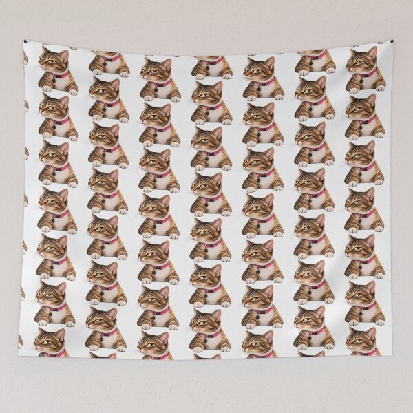 Item preview, Funny Side Eye Cat Reaction – Judgmental Tabby Cat Meme designed and sold by InspireHerTribe.