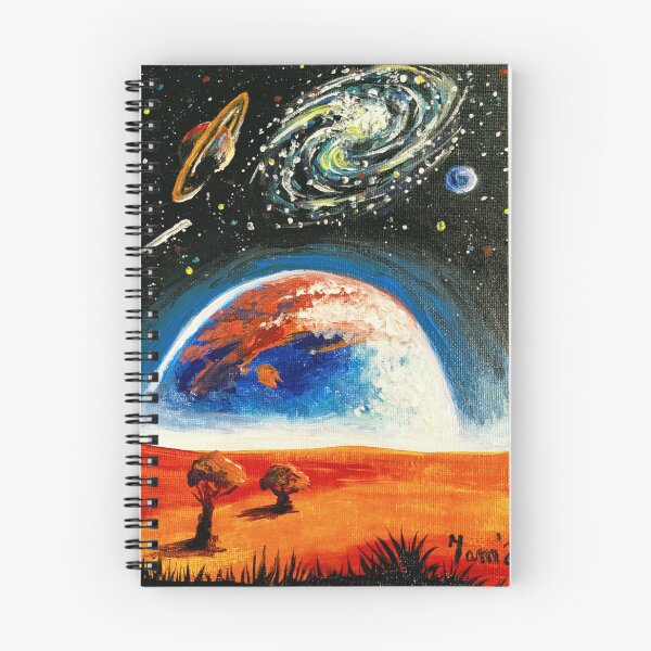 Item preview, Kothryn - Landscape from a far off orange grassy moon designed and sold by DreamTrek.