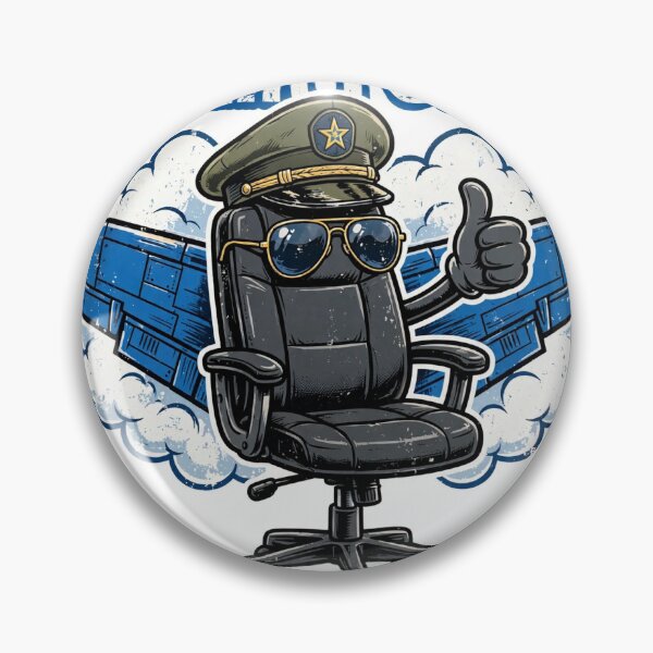 Item preview, Chair Force Shirt — Proudly Serving from Behind a Desk designed and sold by ApplegateForce.
