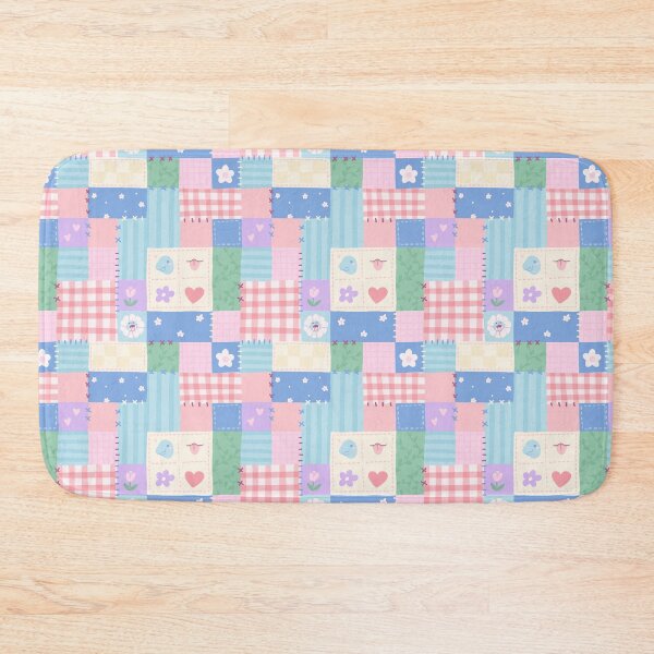 Item preview, hugadino Dino Patchwork Quilt, Dinosaur Fabric Pattern designed and sold by hugadino.