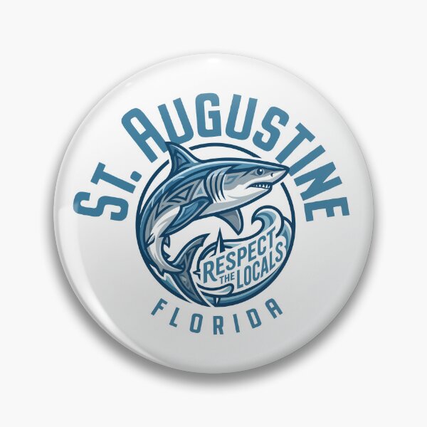 Item preview, St. Augustine Florida Shark Design designed and sold by Futurebeachbum.