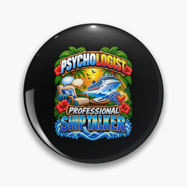 Item preview, Psychologist Professional Ship Talker Cruise Vacation designed and sold by fungear.