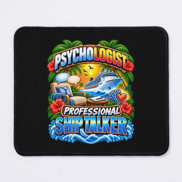 Item preview, Psychologist Professional Ship Talker Cruise Vacation designed and sold by fungear.