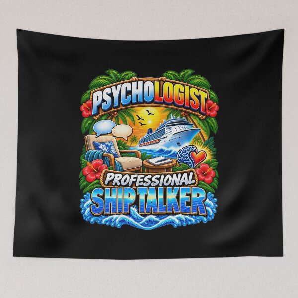 Item preview, Psychologist Professional Ship Talker Cruise Vacation designed and sold by fungear.