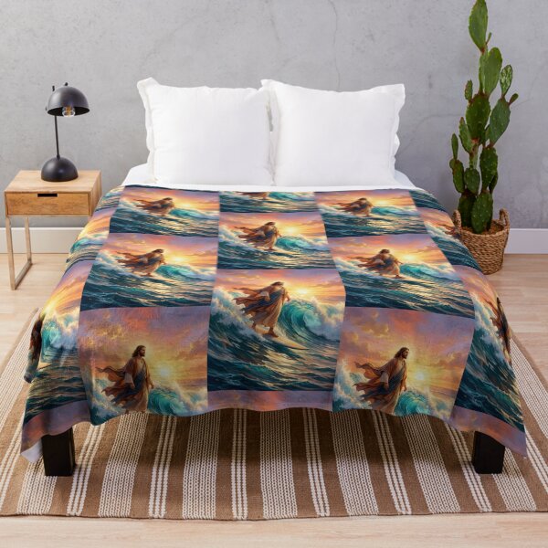 Item preview, Jesus Surfing designed and sold by Imemewell.