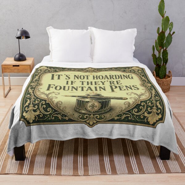 Item preview, It's Not Hoarding If They're Fountain Pens designed and sold by BoosterShop.