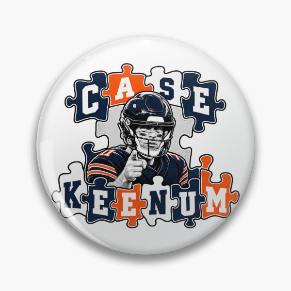 Item preview, Case-Keenum Houston Football Puzzle Piece Graphic designed and sold by CozyCubs-Art.