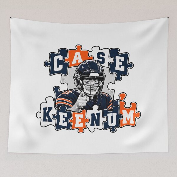 Item preview, Case-Keenum Houston Football Puzzle Piece Graphic designed and sold by CozyCubs-Art.