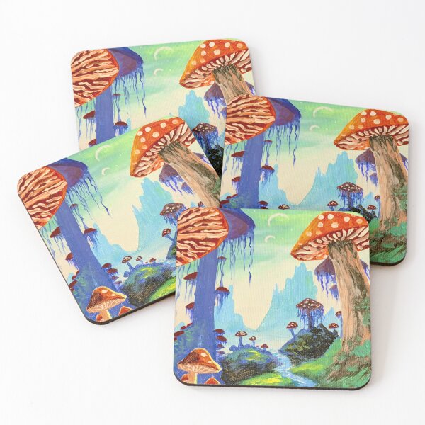Item preview, Neyria - Mushroom World Landscape  designed and sold by DreamTrek.