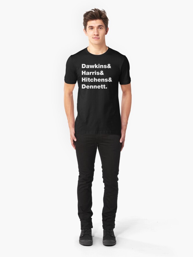 dawkins dennett harris hitchens t shirt